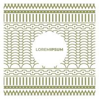 Abstract seamless pattern design vector