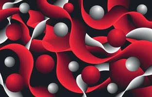 Red Abstract Background vector