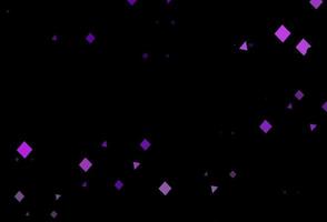 Dark purple vector texture in poly style with circles, cubes.