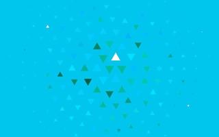 Light Blue, Green vector texture in triangular style.