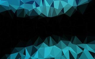 Light BLUE vector polygonal background.