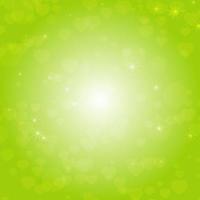 Colorful abstract background with hearts, stars and circles. Simple flat vector illustration.