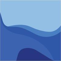 Fondo de diseño de ilustración de vector de onda de agua abstracta