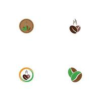 coffee bean icon vector