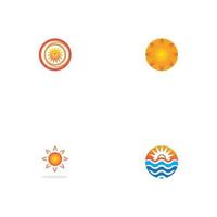 Sun Vector illustration Icon