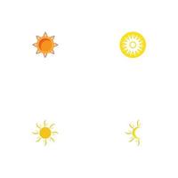 Sun Vector illustration Icon