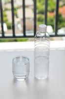 Glass of water photo