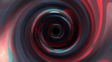 remolino azul rojo psicodélico digital giro patrón de fantasía círculo de torsión video