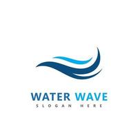 Wave logo symbol vector illustration design