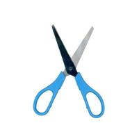 Open scissors blades