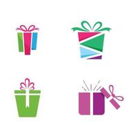 Gift Box Icon Vector