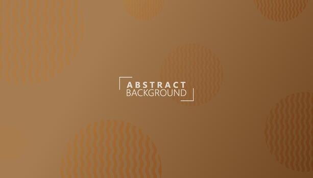 chocolate abstract geometric background. circle shape concept. vector