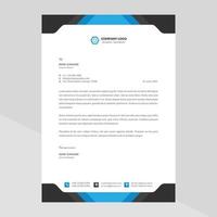 Elegant letterhead template design in minimalist style Free Vector