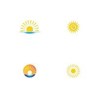 Sun Vector illustration Icon