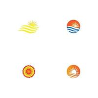 Sun Vector illustration Icon