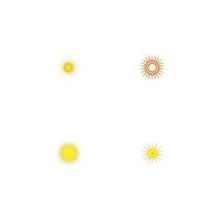 Sun Vector illustration Icon