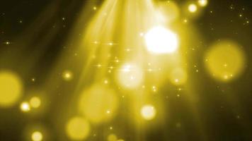 gold light with particle Background Looped Animation video