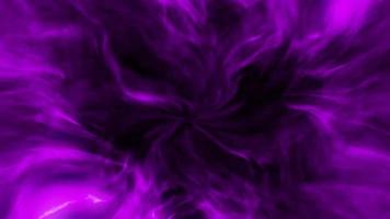 animation de boucle de fond de fumée violette aura