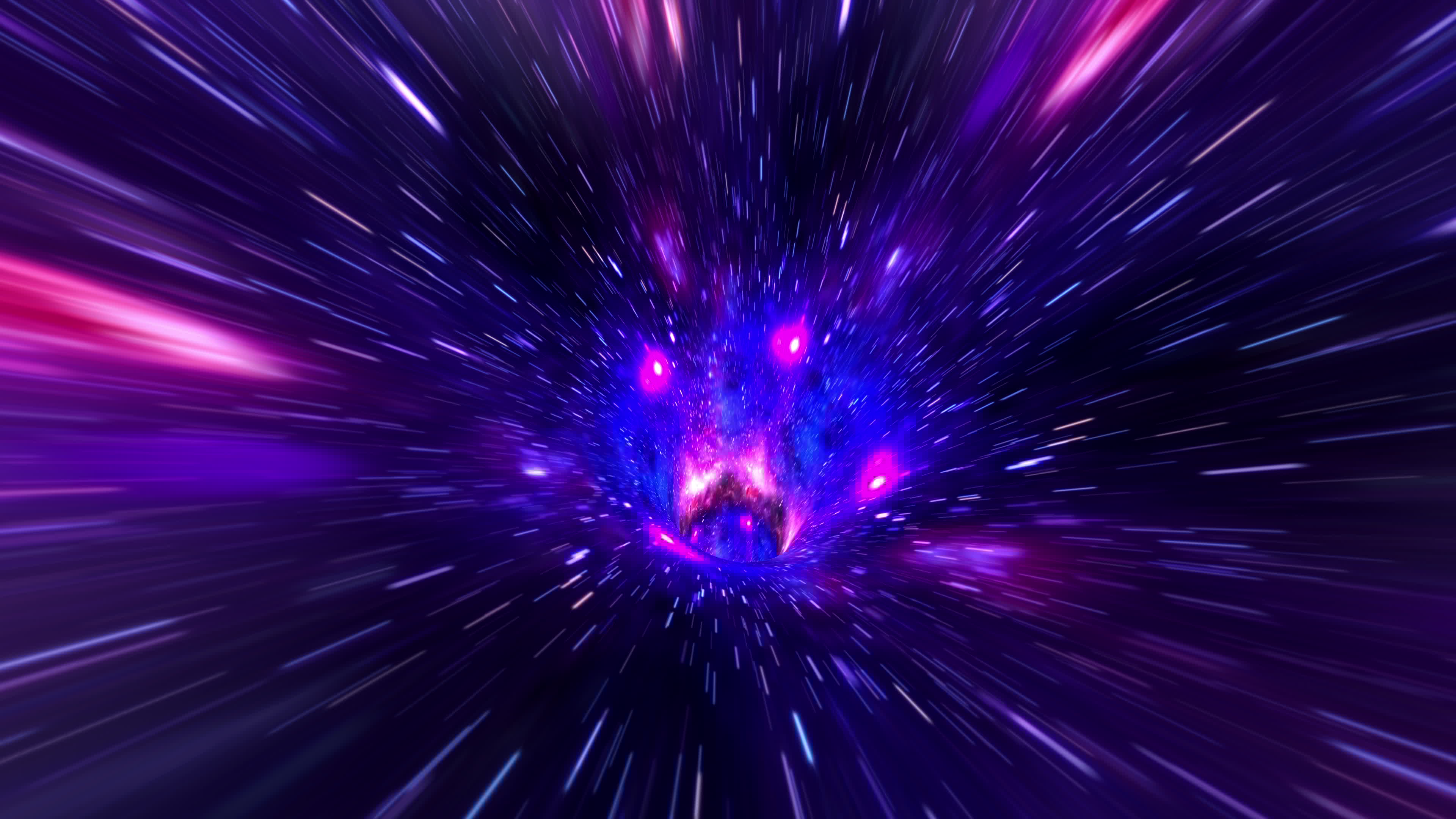 Time Warp Tunnel Stock Video Footage for Free Download