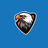 Eagle shield Logo Vector Design Template