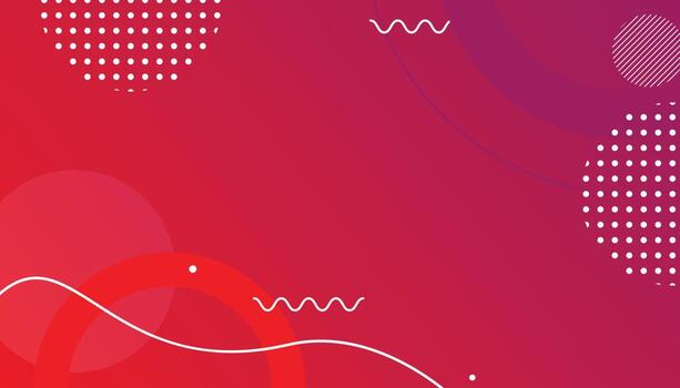 Red, purple and blue abstract background. Abstract dynamic shapes. vector