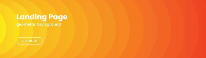 Minimalis Abstract Orange Background for Landing Page. vector