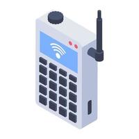 Walkie Talkie Concepts vector