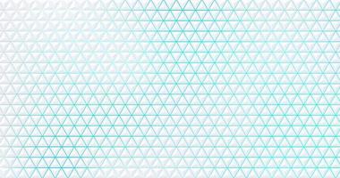 Abstract white, gray geometric triangle 3D pattern on blue blurred background.