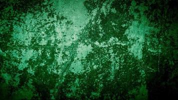 Fondo de grunge de pared verde de color. fondo abstracto foto