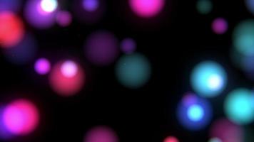 Bokeh Lights colorful video