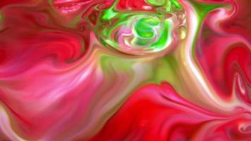 surface liquide coloré abstrait ondulant fond video