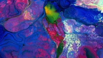 surface liquide coloré abstrait ondulant fond video