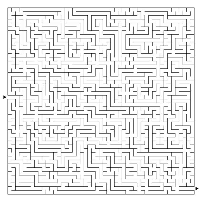 Maze Outline Vector Art, Icons, and Graphics for Free Download