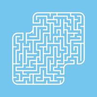 Maze. Game for kids. Funny labyrinth. Activity page. Puzzle for children. Riddle for preschool. Color vector illustration.