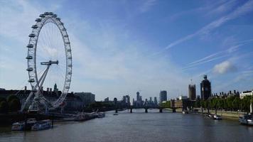 timelapse london city i Storbritannien