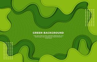 Spirals of Green Matter Background vector