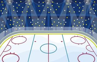 Hockey Stadium Background vector