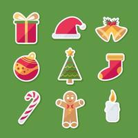 Christmas Item Collections vector