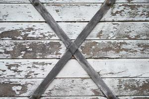 Door of an old train carriage in the Vietnam photo