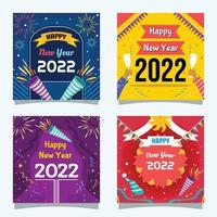 2022 New Year Celebration vector