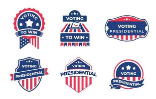 General US Election Sticker Set