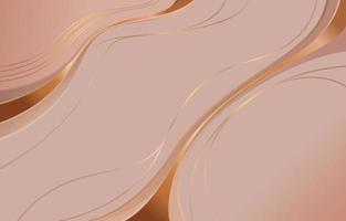 Luxury Beige and Gold Background vector