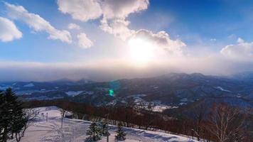 bela cidade de Sapporo e natureza no Japão Hokkaido video