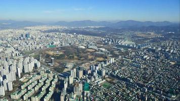 lasso di tempo della città di seul in corea del sud video