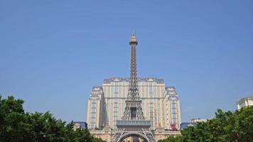 bellissimo edificio architettonico nella città di macao video