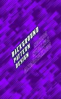 Background pattern design vector