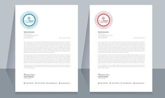 Letterhead format template, business style letterhead design template. Company letterhead template designs. Letterhead, Template vector