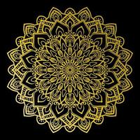 Circular Pattern In Form Of Mandala vector