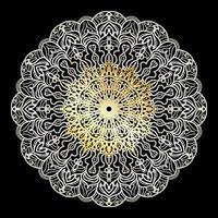 Circular Pattern In Form Of Mandala vector