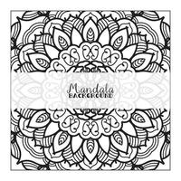 Abstract Background with mandala vector